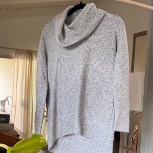 LOFT Gray Cowl Neck Women's Sweater